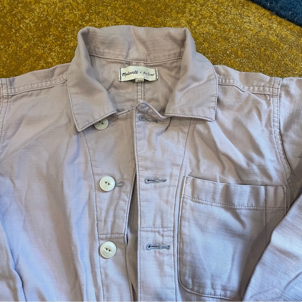 Madewell lilac boiler suit